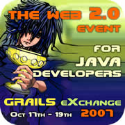 Java, developer, web, Groovy, Grails, Spring, Hibernate, JBoss, Web 2.0, Ajax, spring framework, dsl